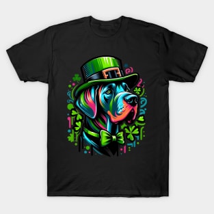 Great Dane Celebrates Saint Patrick's Day T-Shirt